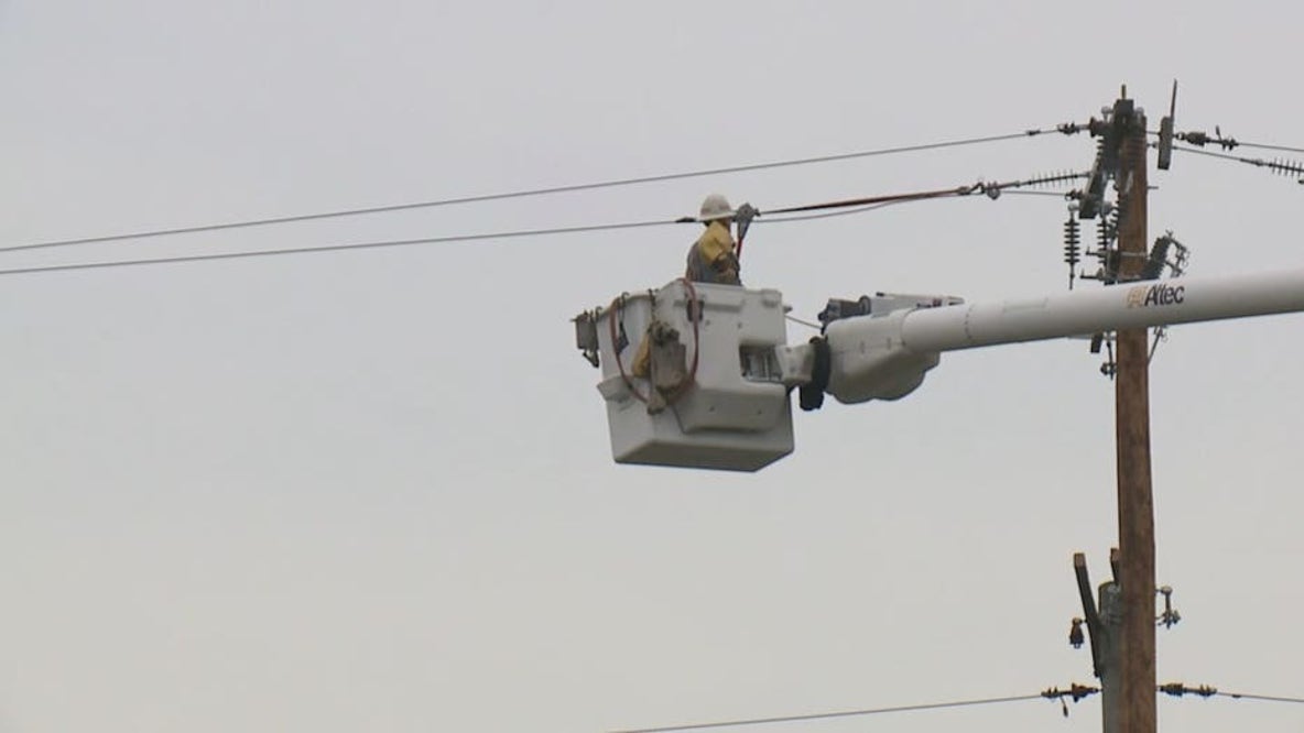 Thousands remain without power 24 hours after Tuesday storms